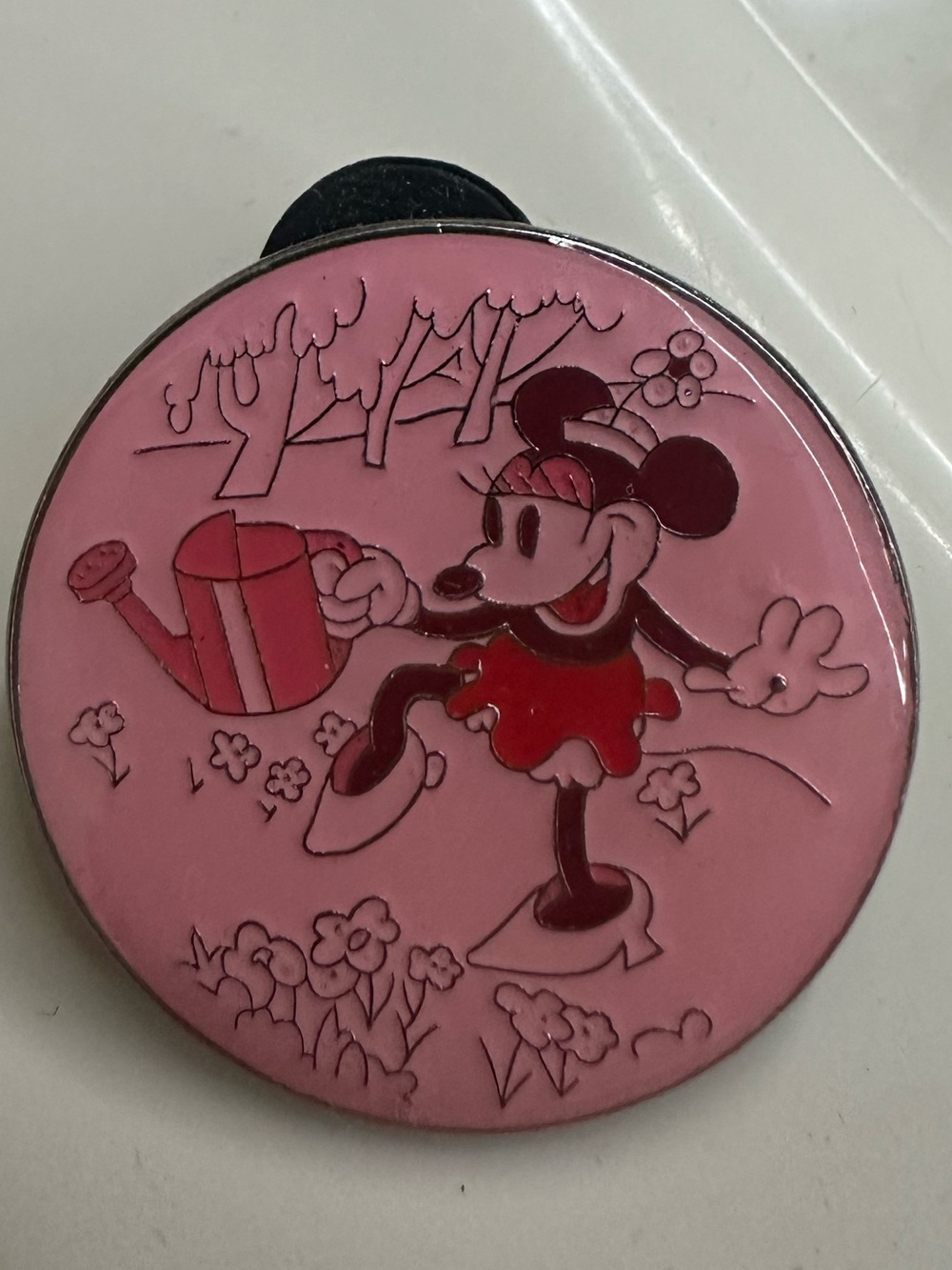 Pink Minnie Mouse Kids Pin
